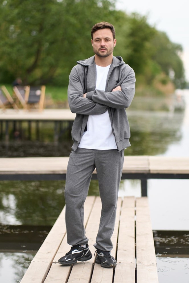 Men's tracksuit BRONXX anthracite